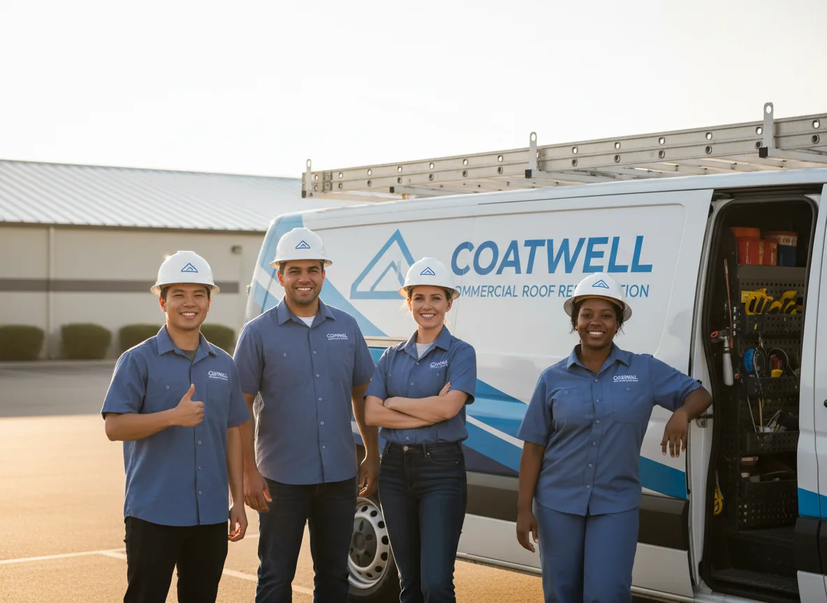 Commercial roof coating company in Saint Olaf, IA